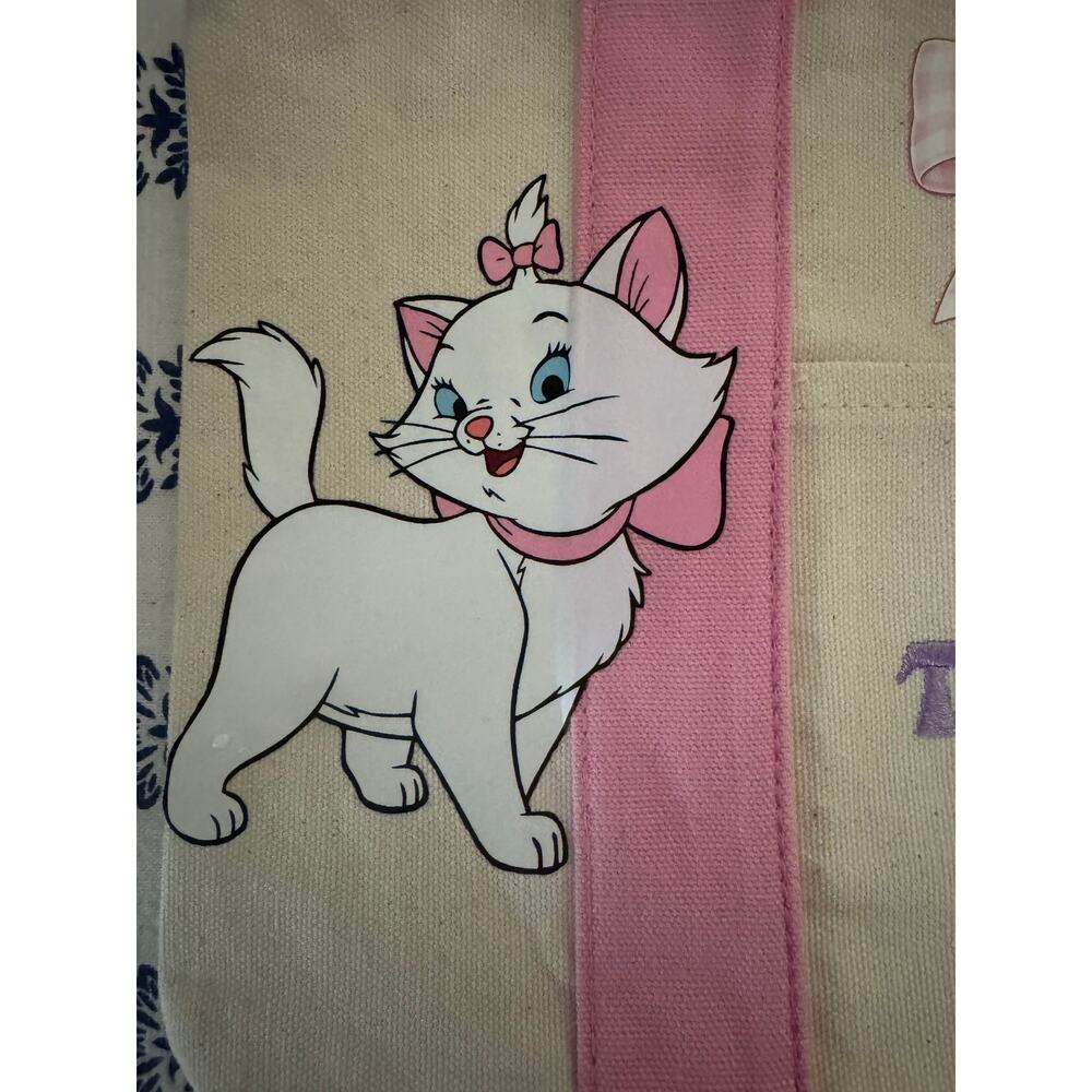 Disney Double Marie Pink Custom Made Trader Joes Mini Tote - Picture 12 of 16